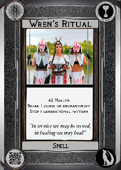 Quest card: Wren’s Ritual